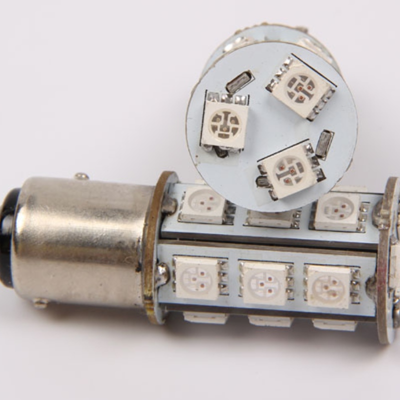 1157 bay15d p21 / 5w 18smd 5050 أدى ضوء الفرامل