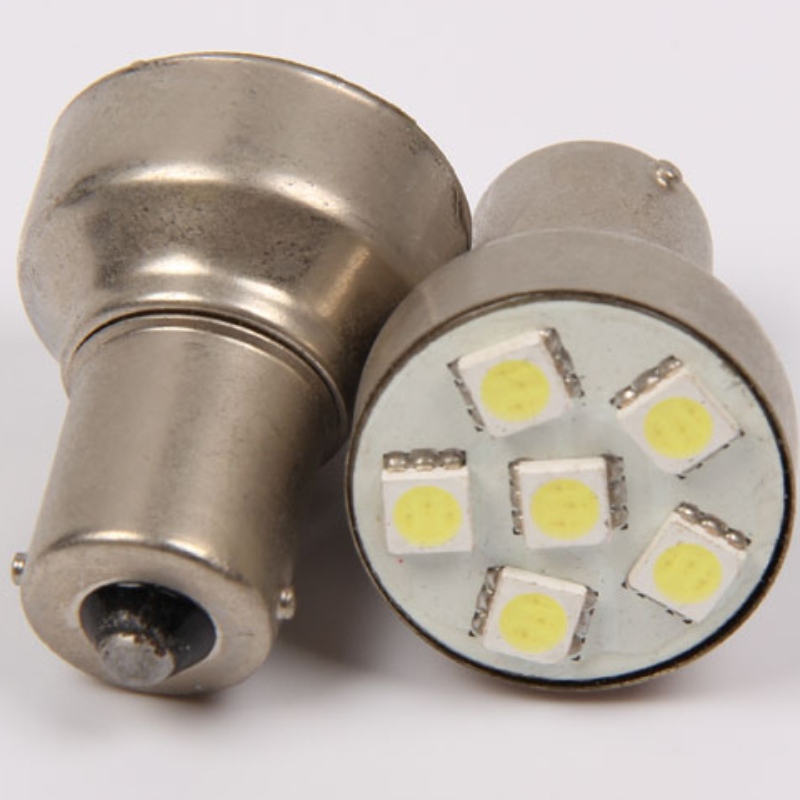 سيارة أضواء بدوره 6smd 5050 بدوره إشارة ضوء s25 1156 p21w