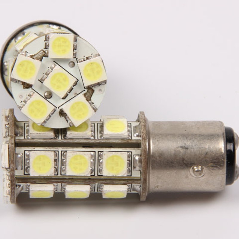 27smd 5050 أدى ضوء الفرامل السيارات 1157 7443